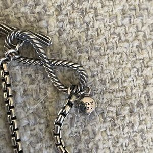 David Yurman 22 in silver chain